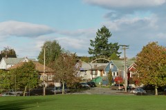 Bridge (Park View); C-Print; 48 x 48 Inches; Edition of 1